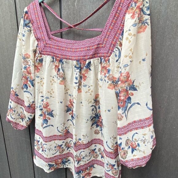 Rewind Floral Top - Picture 4 of 9